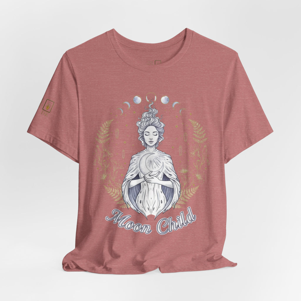Lunar Moon Child Tee Mystical Lunar Graphic T-Shirt