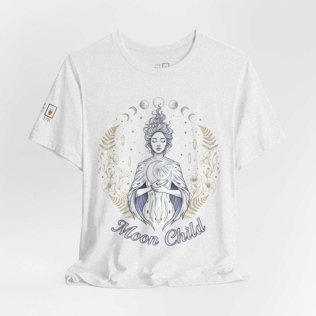 Lunar Moon Child Tee Mystical Lunar Graphic T-Shirt