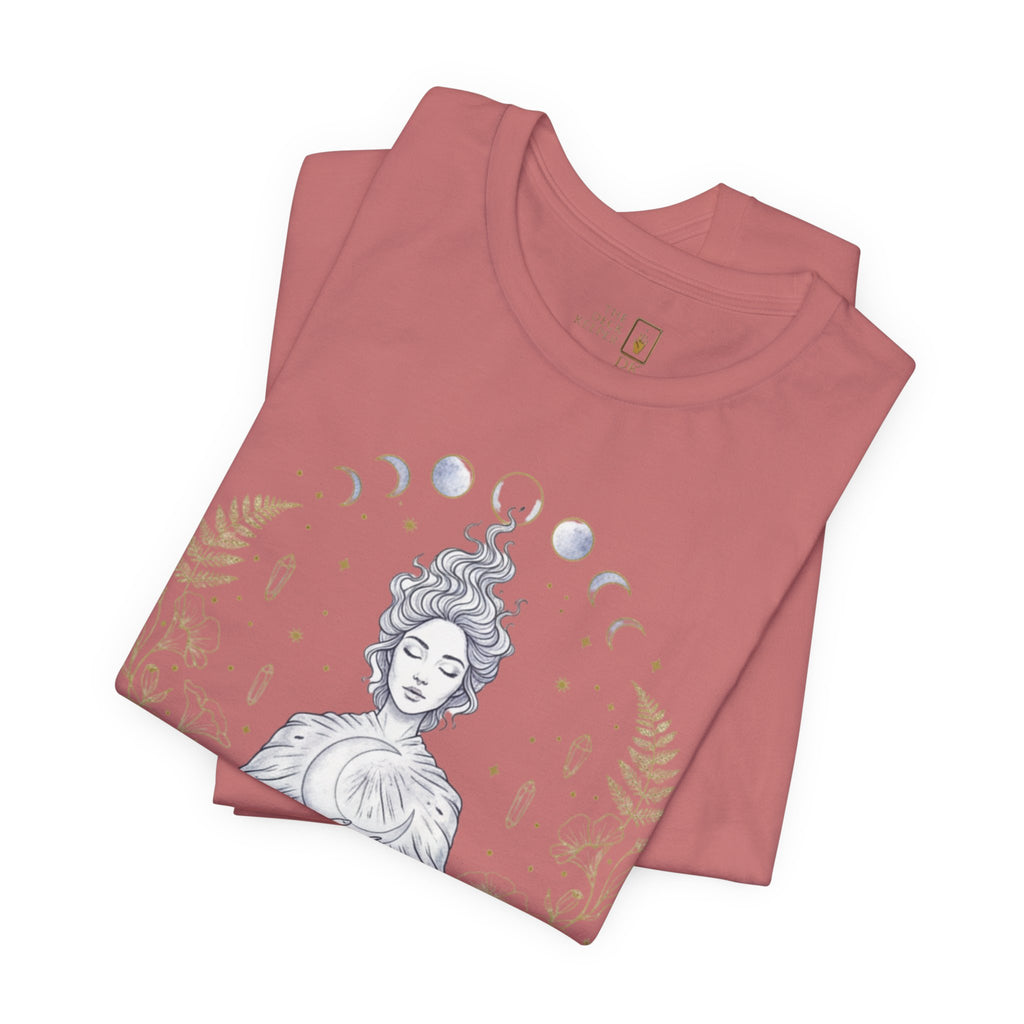 Lunar Moon Child Tee Mystical Lunar Graphic T-Shirt