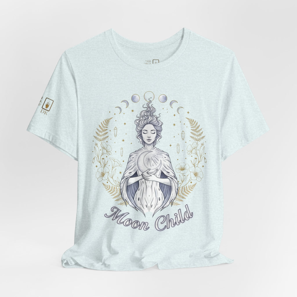 Lunar Moon Child Tee Mystical Lunar Graphic T-Shirt