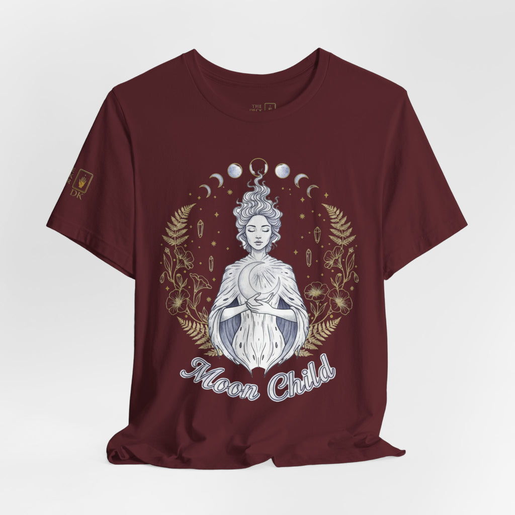 Lunar Moon Child Tee Mystical Lunar Graphic T-Shirt