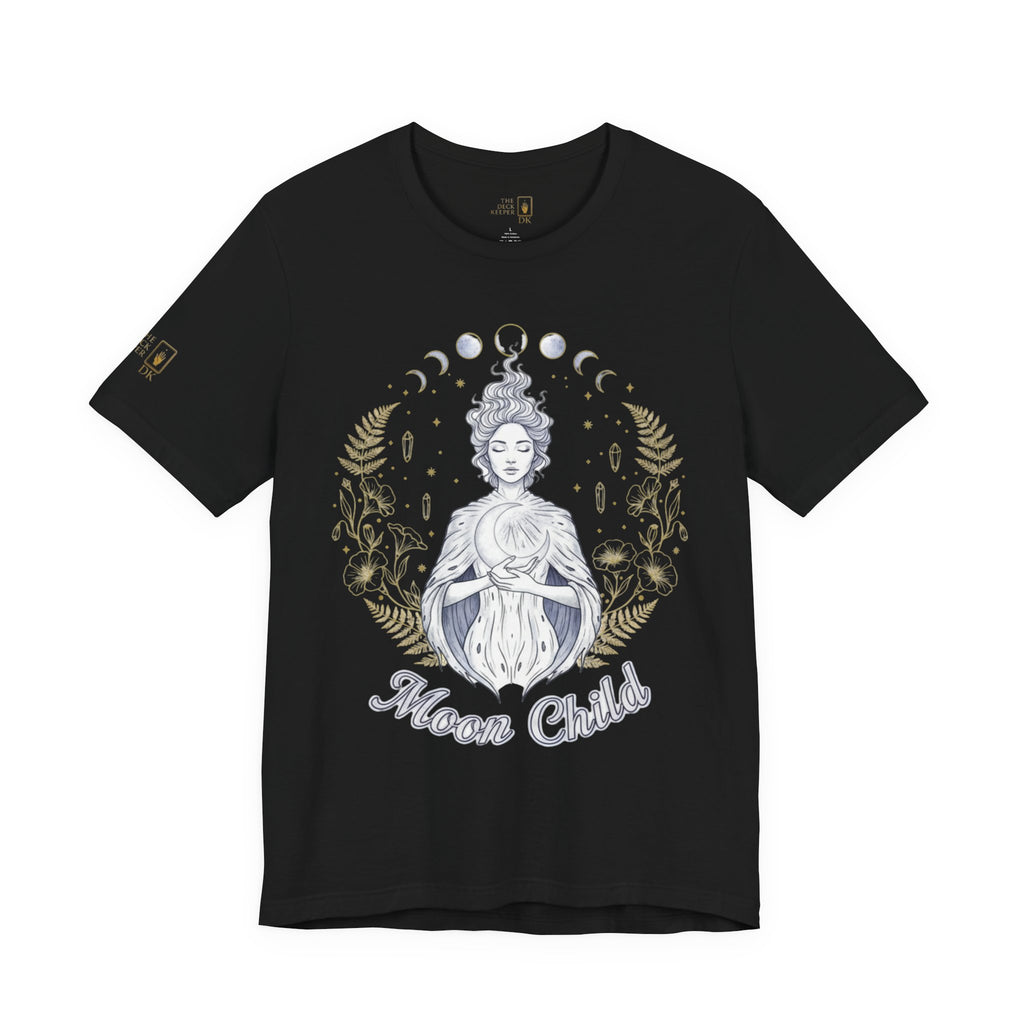 Lunar Moon Child Tee Mystical Lunar Graphic T-Shirt