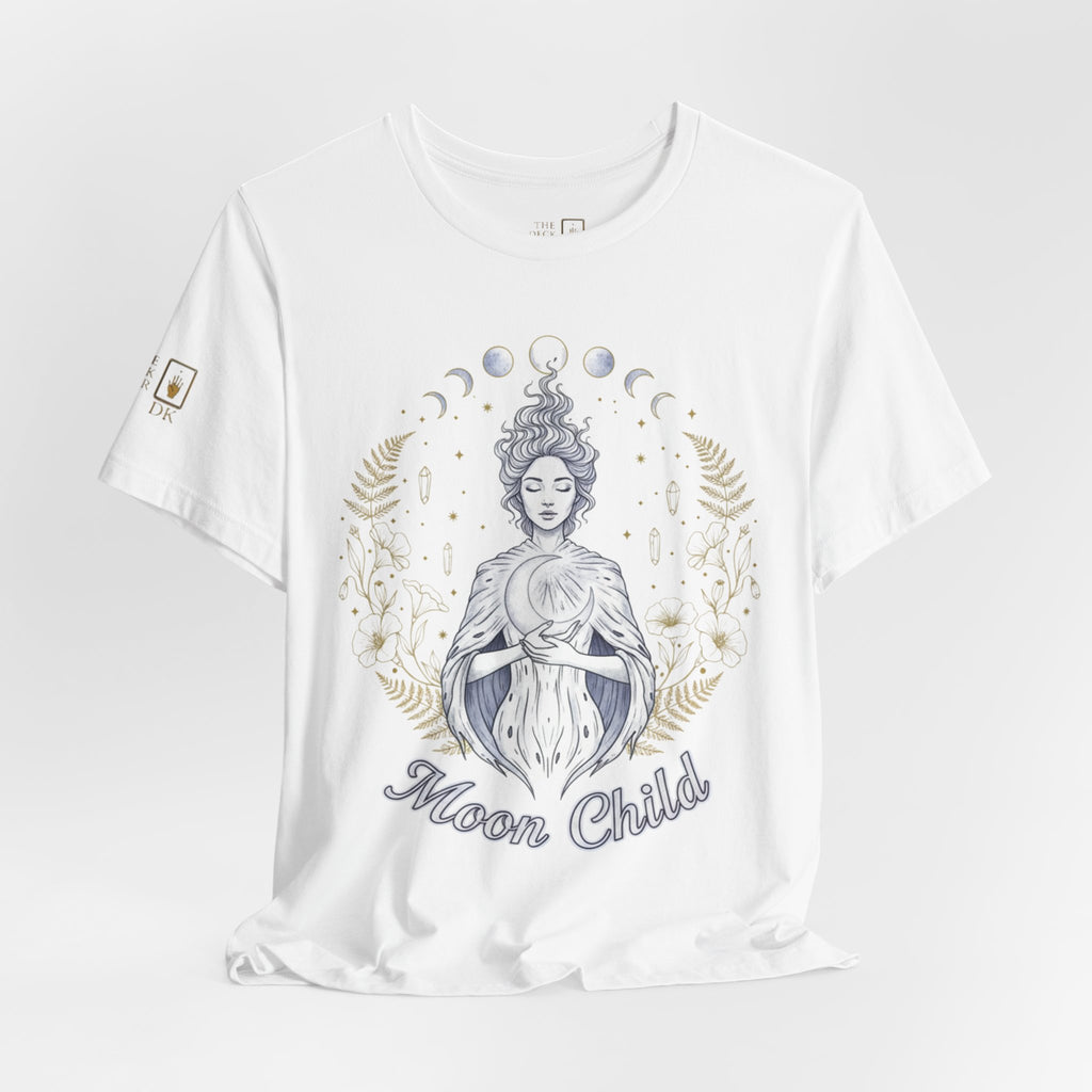 Lunar Moon Child Tee Mystical Lunar Graphic T-Shirt
