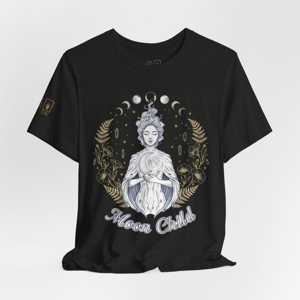 Lunar Moon Child Tee Mystical Lunar Graphic T-Shirt