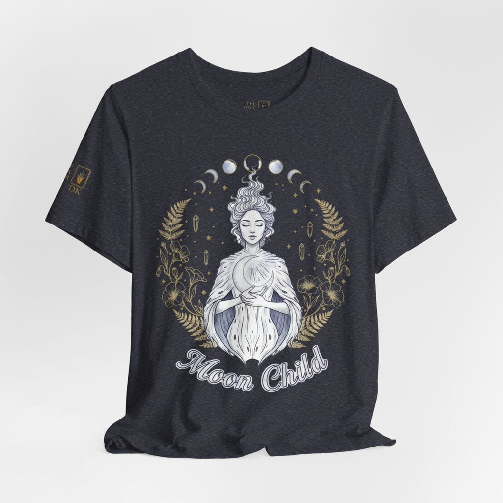 Lunar Moon Child Tee Mystical Lunar Graphic T-Shirt