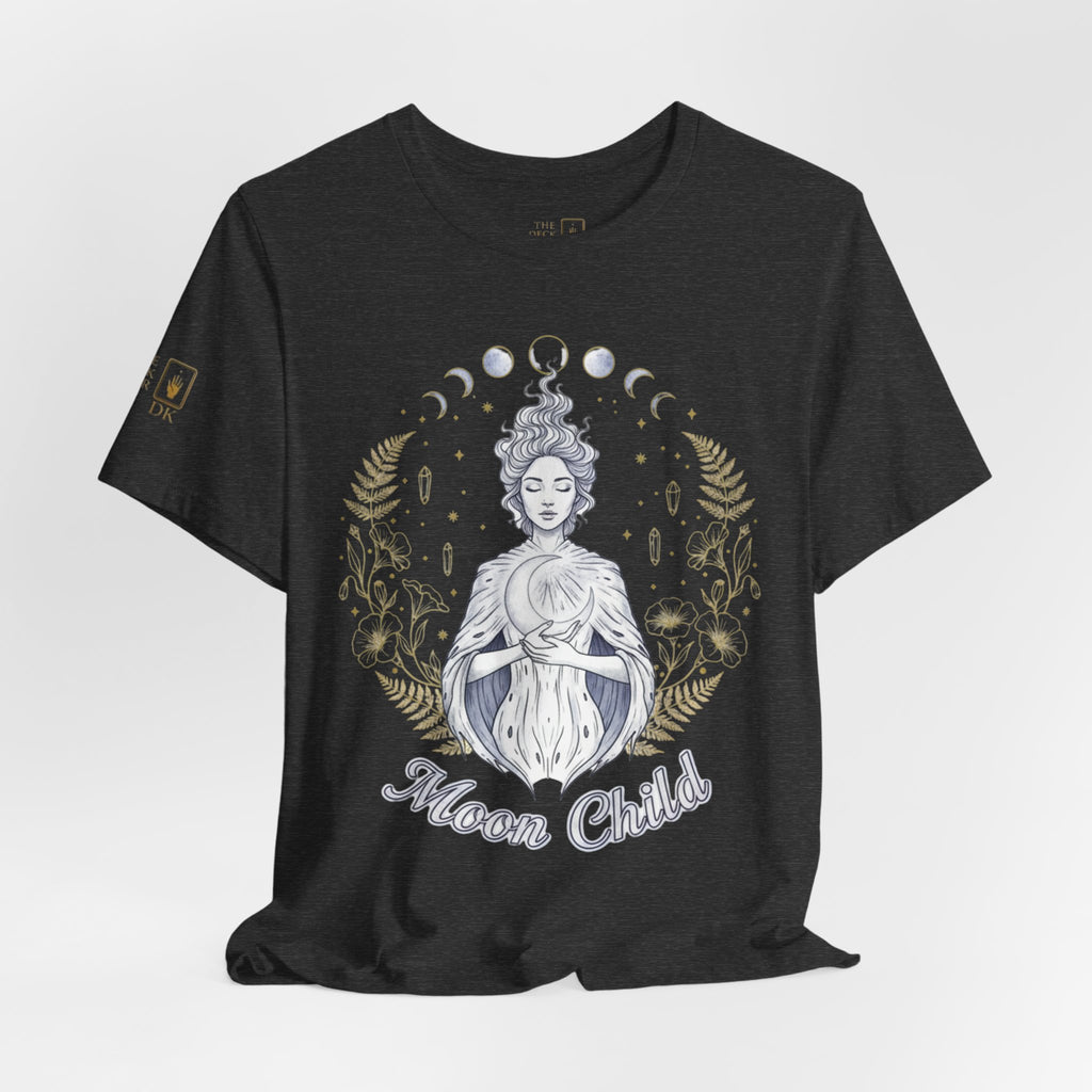 Lunar Moon Child Tee Mystical Lunar Graphic T-Shirt