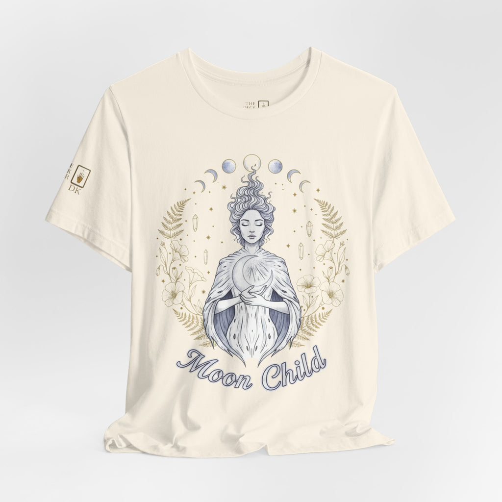 Lunar Moon Child Tee Mystical Lunar Graphic T-Shirt