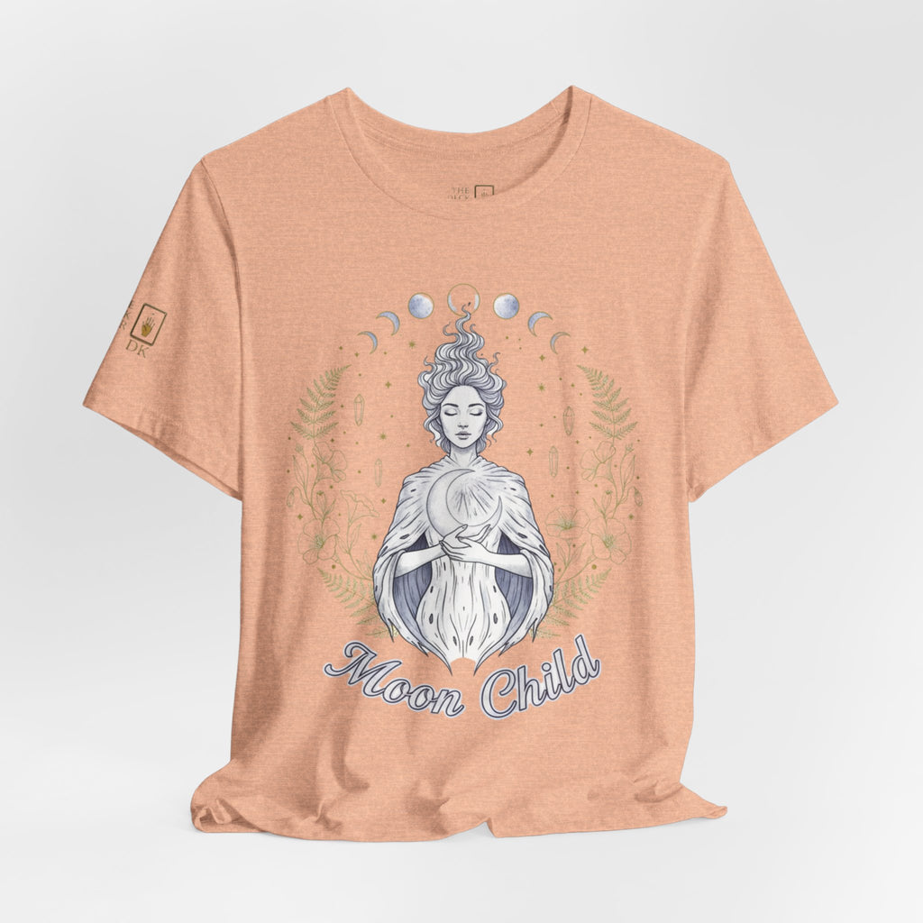 Lunar Moon Child Tee Mystical Lunar Graphic T-Shirt