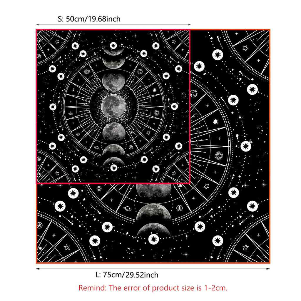 Moon Phase Altar Cloth