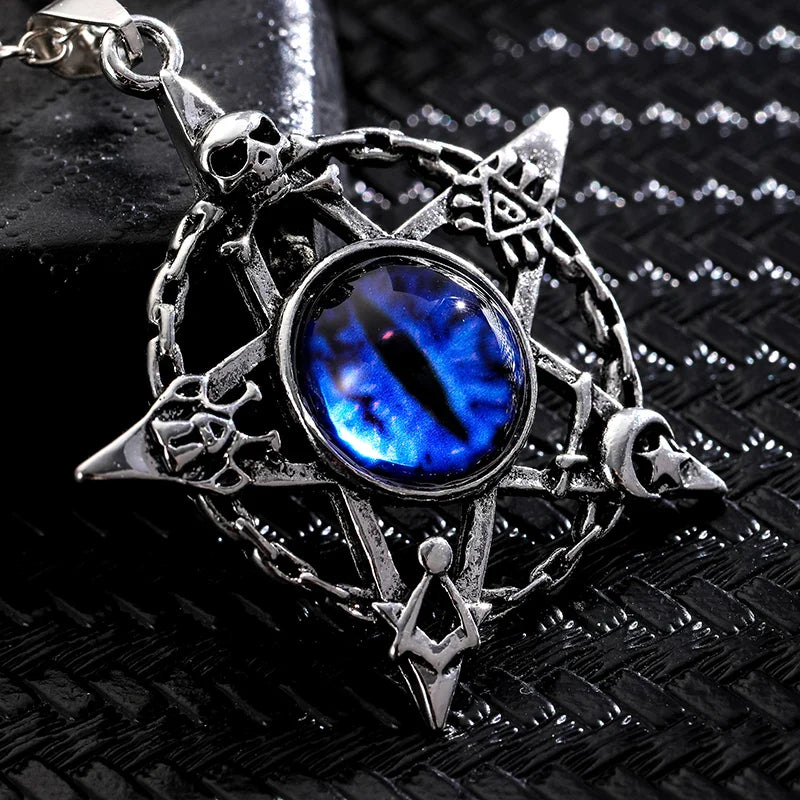 Dragon Eye Pentacle Necklaces