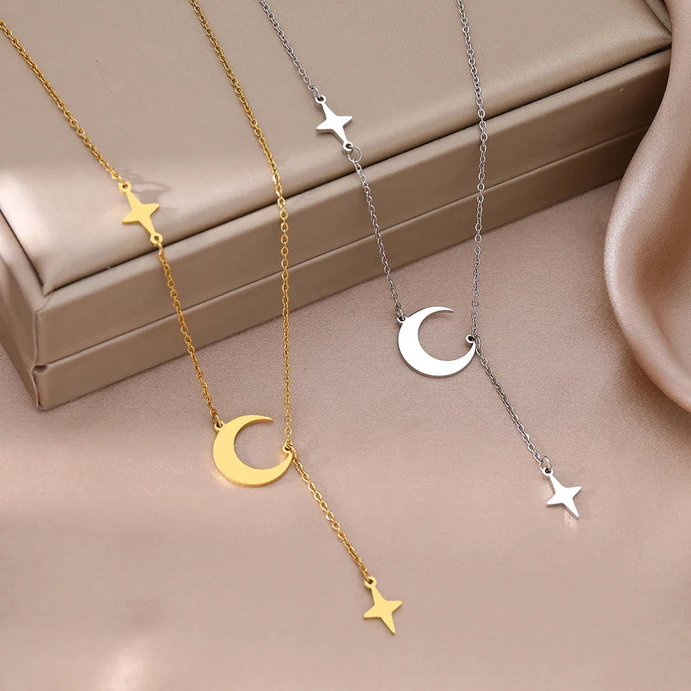 Moon Star Necklaces