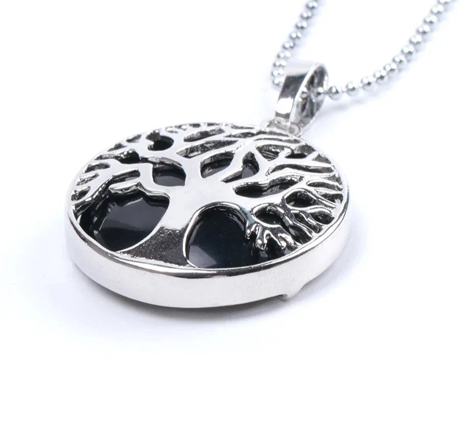 Tree of Life Crystal Necklaces