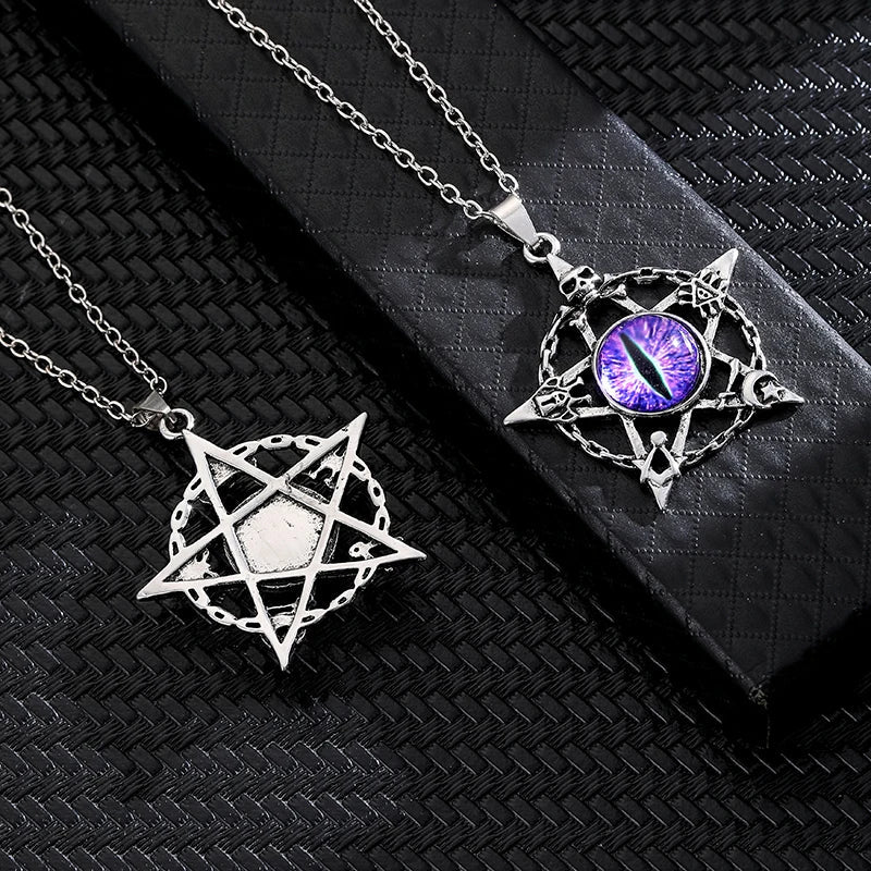 Dragon Eye Pentacle Necklaces