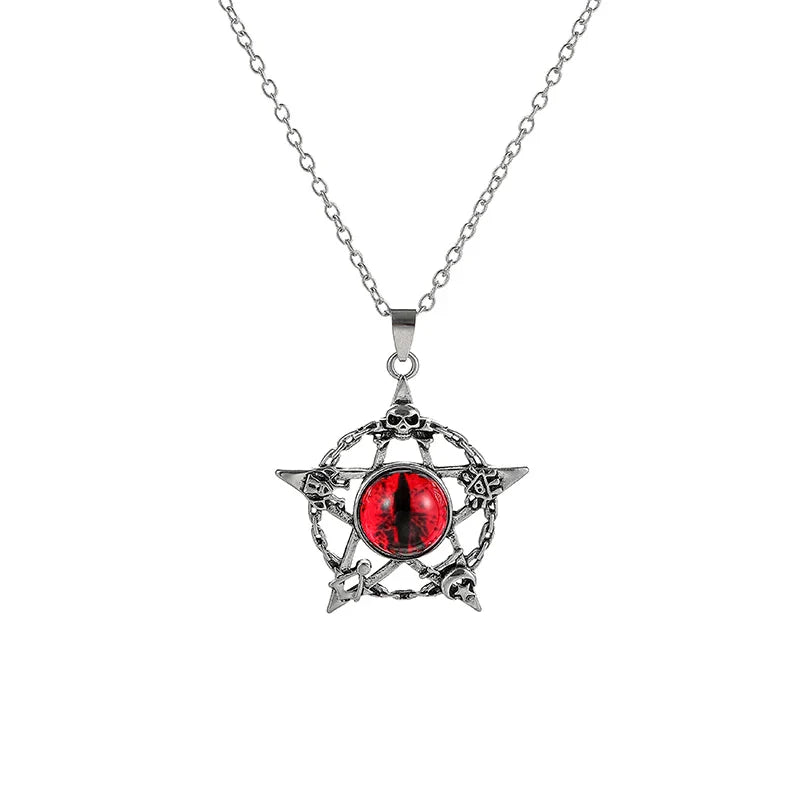 Dragon Eye Pentacle Necklaces