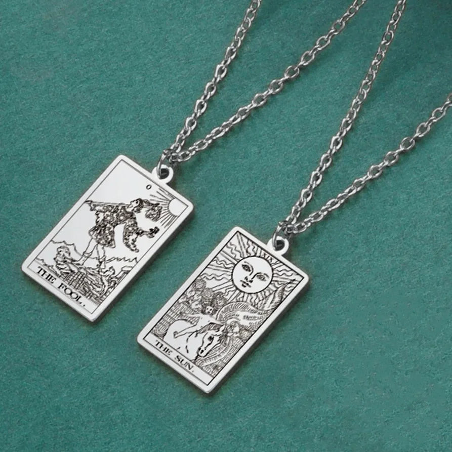 Tarot Card Necklaces