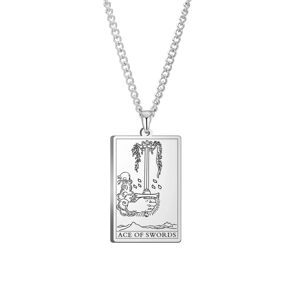 Tarot Card Necklaces