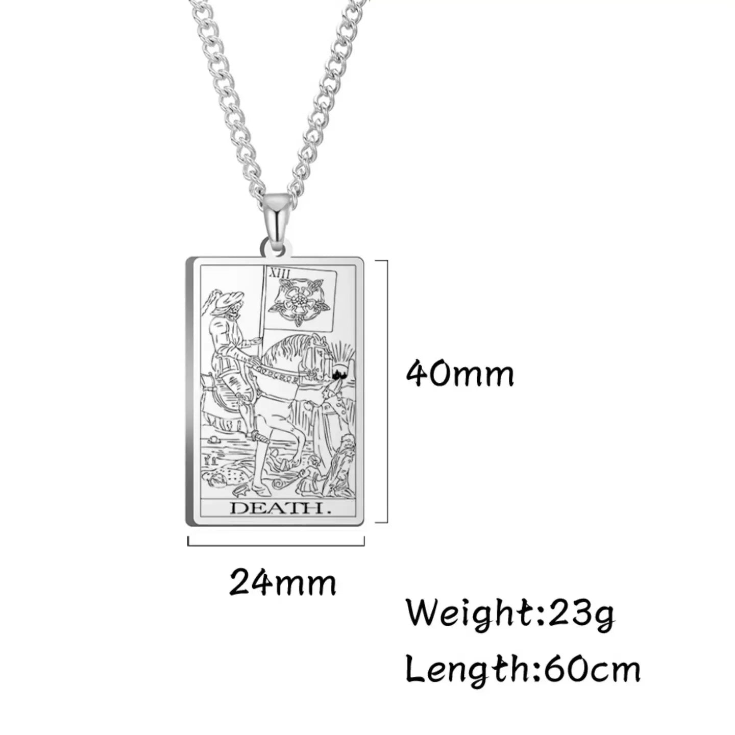 Tarot Card Necklaces