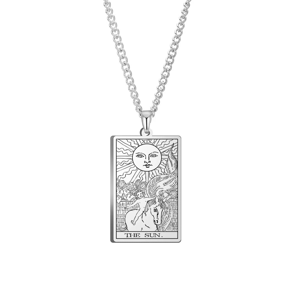 Tarot Card Necklaces
