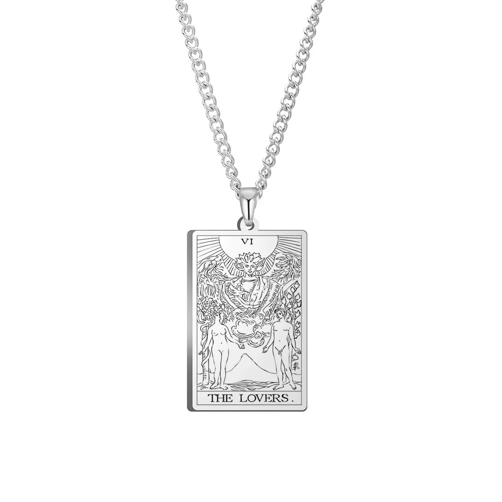 Tarot Card Necklaces