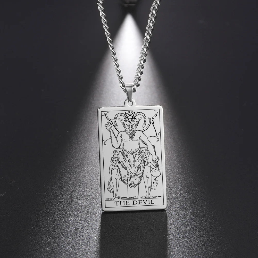 Tarot Card Necklaces