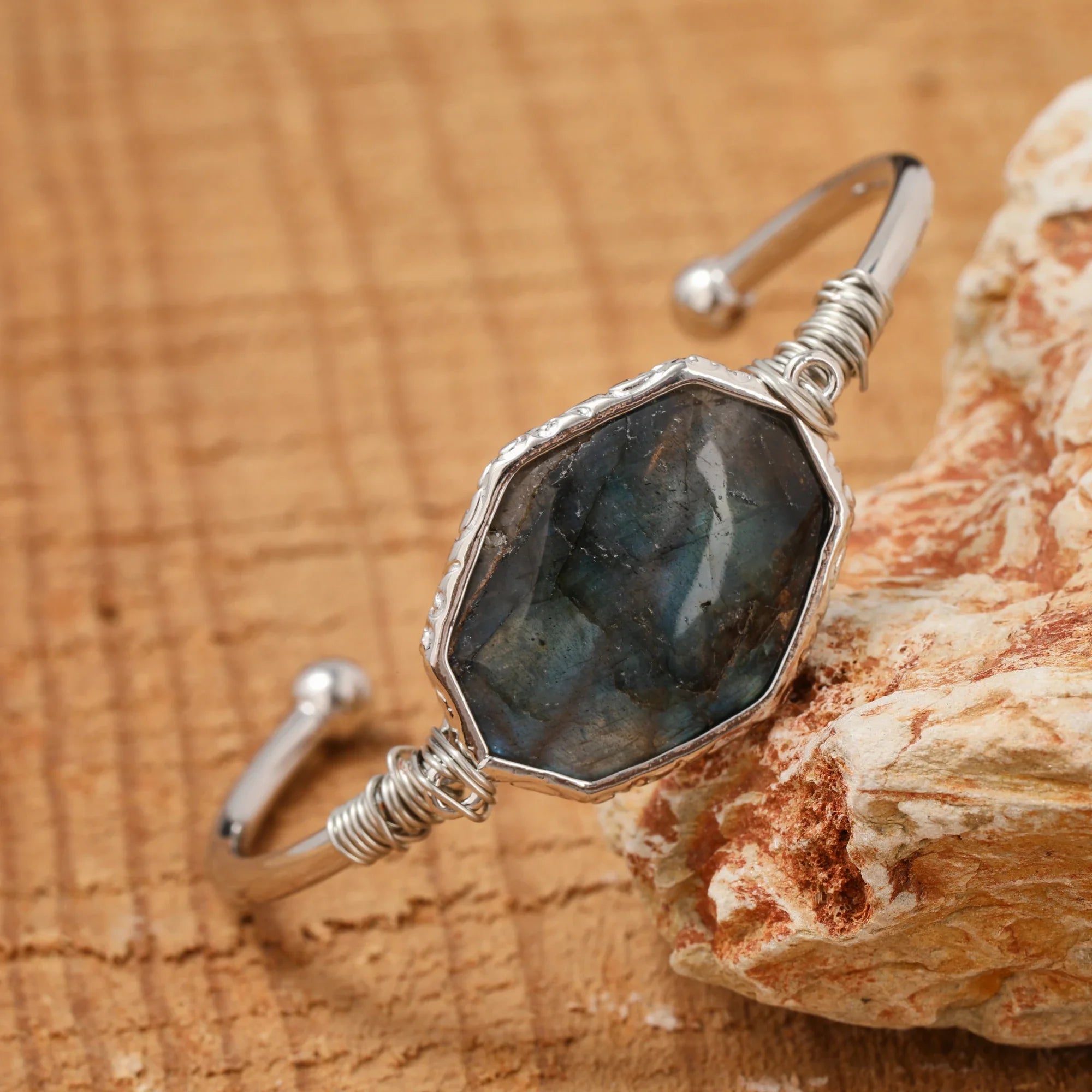 Labradorite Crystal Bracelet