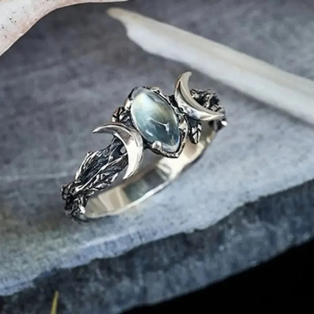 Crescent Moon Ring
