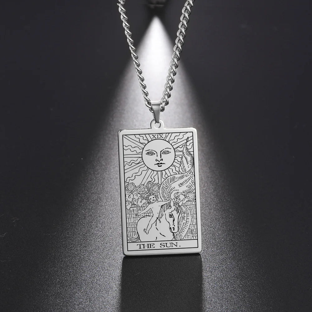 Tarot Card Necklaces