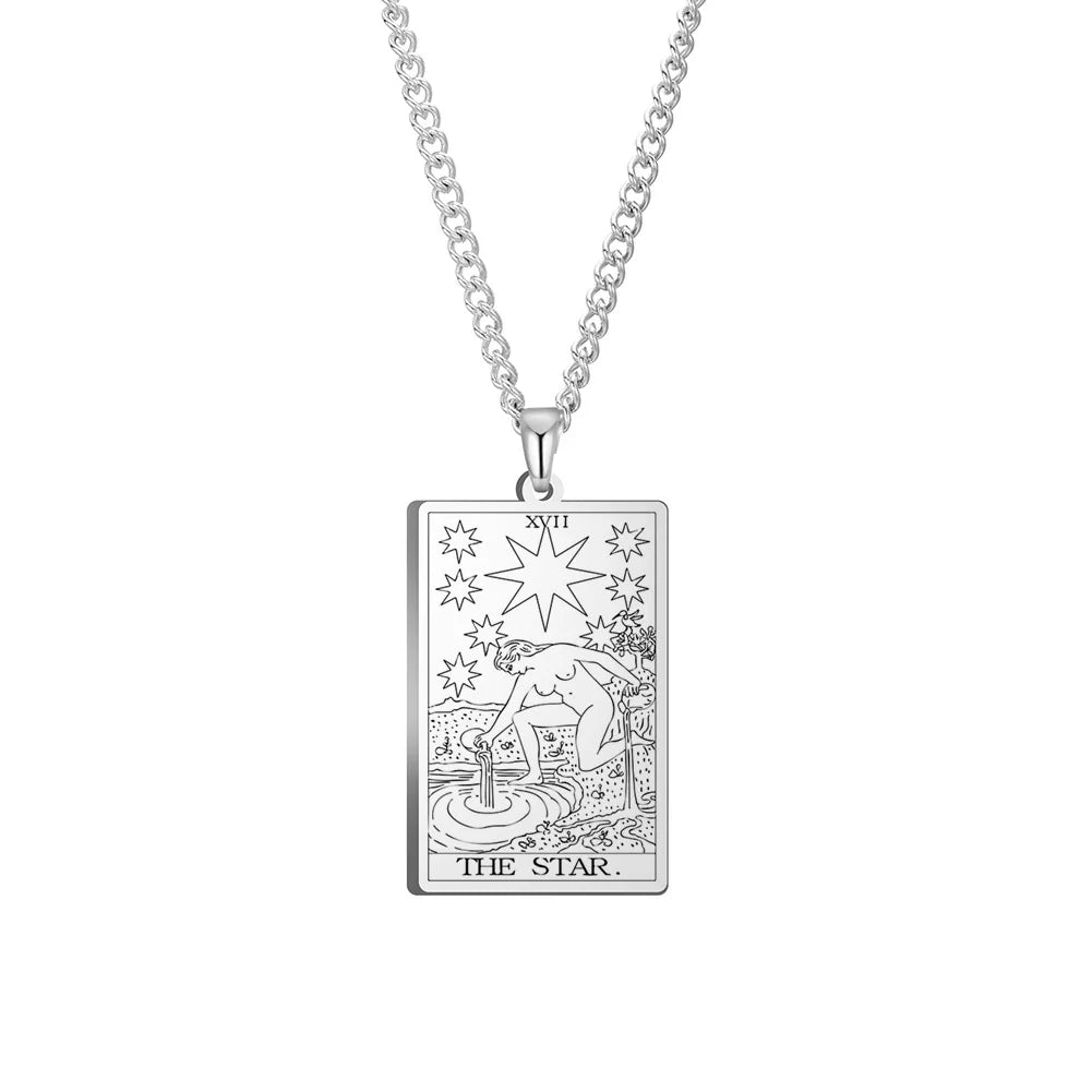 Tarot Card Necklaces