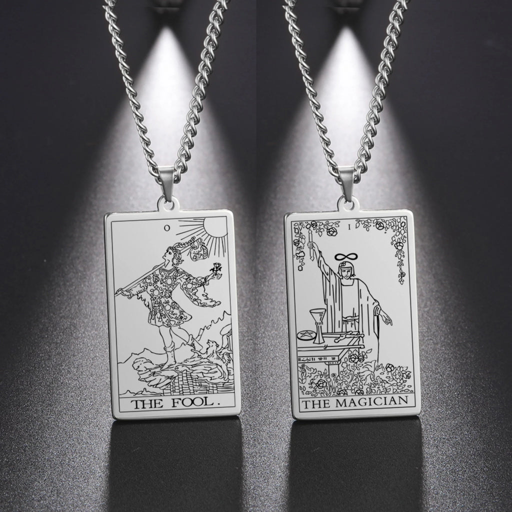 Tarot Card Necklaces