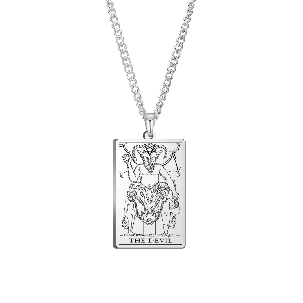 Tarot Card Necklaces