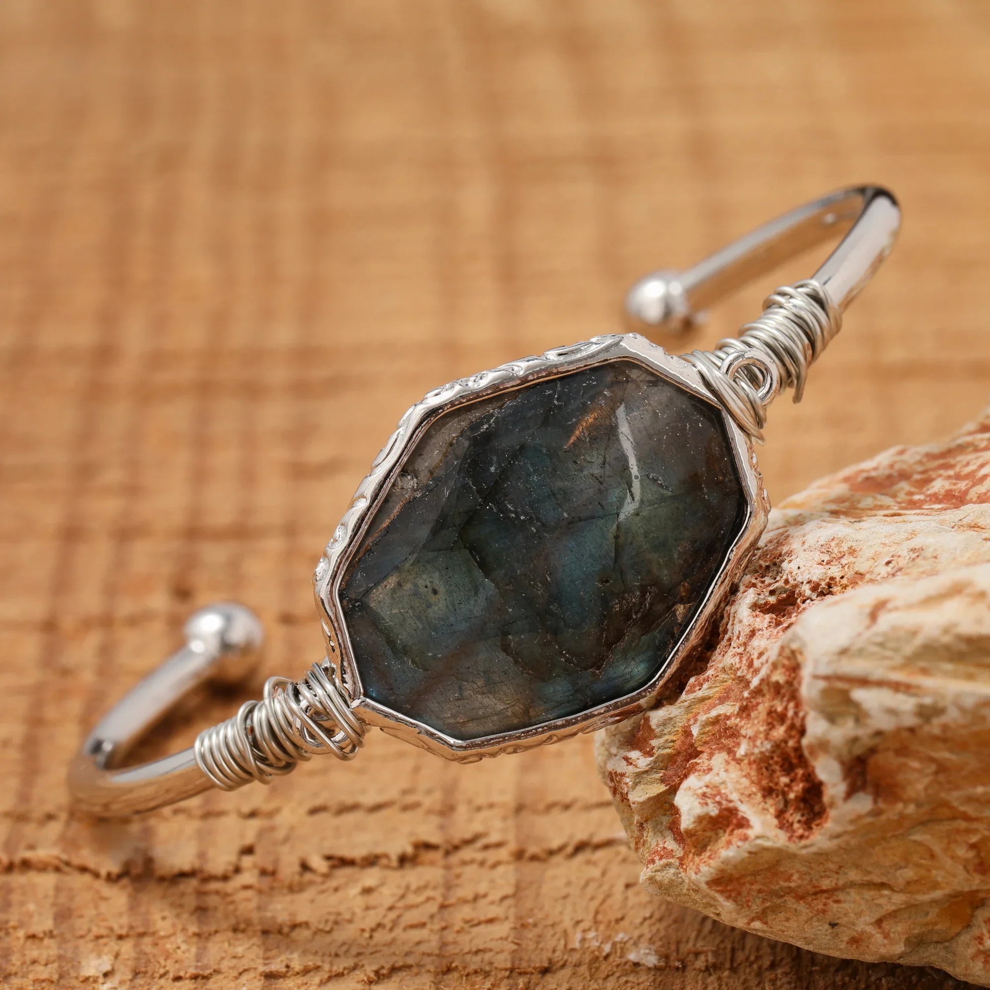Labradorite Crystal Bracelet