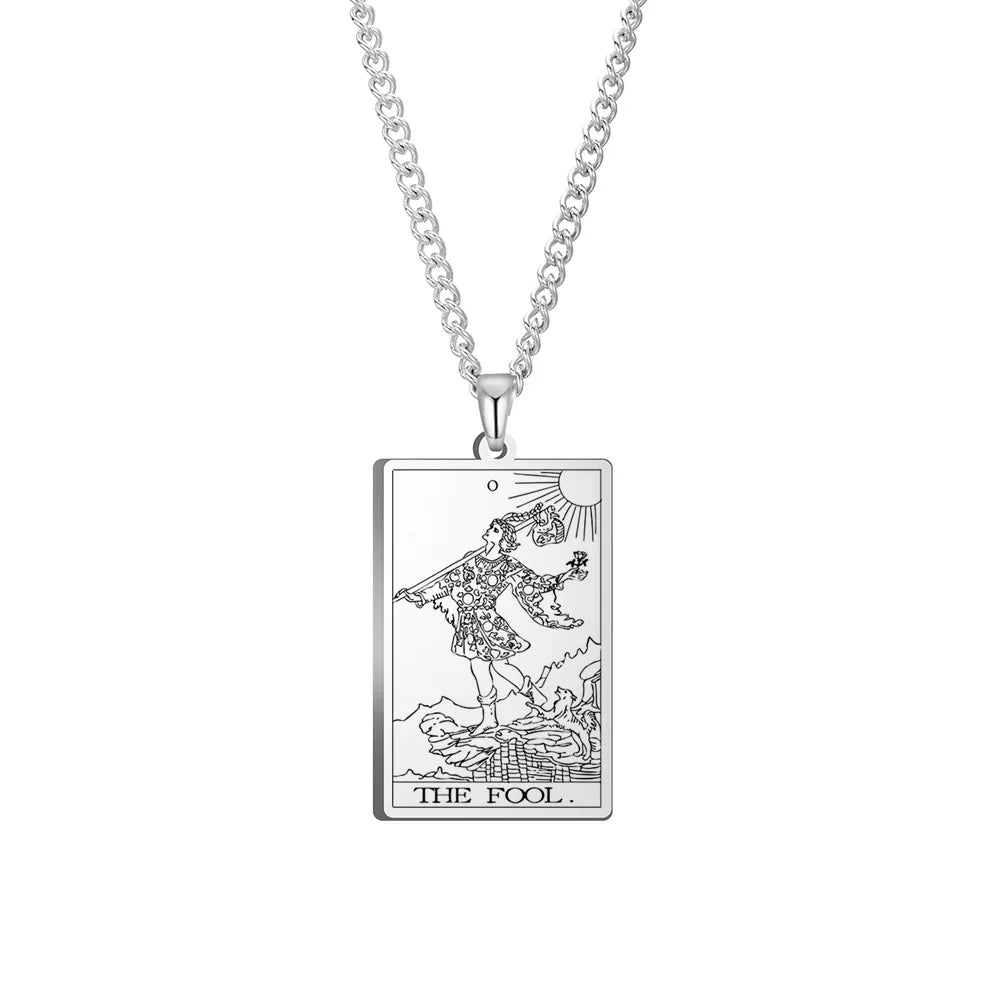 Tarot Card Necklaces
