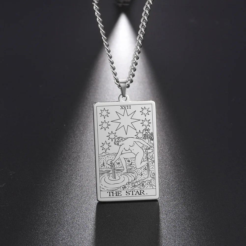 Tarot Card Necklaces