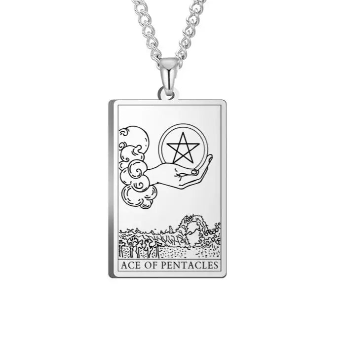 Tarot Card Necklaces