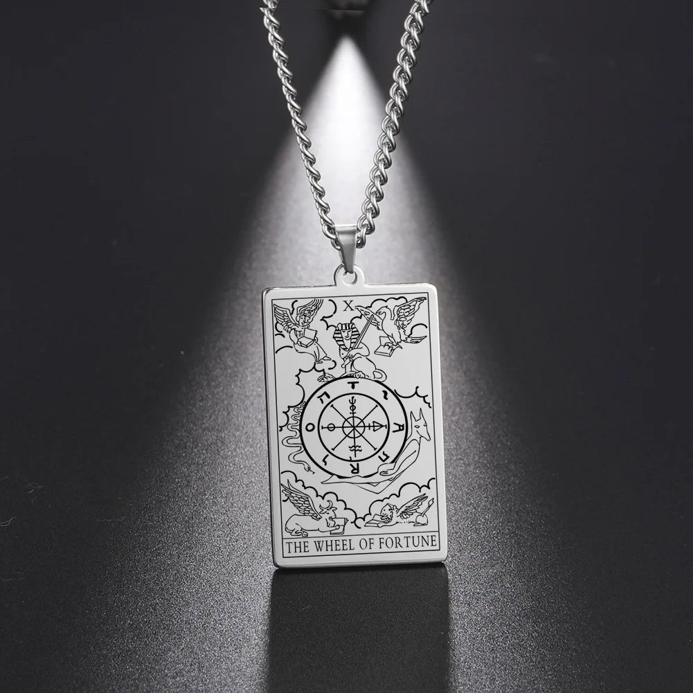 Tarot Card Necklaces