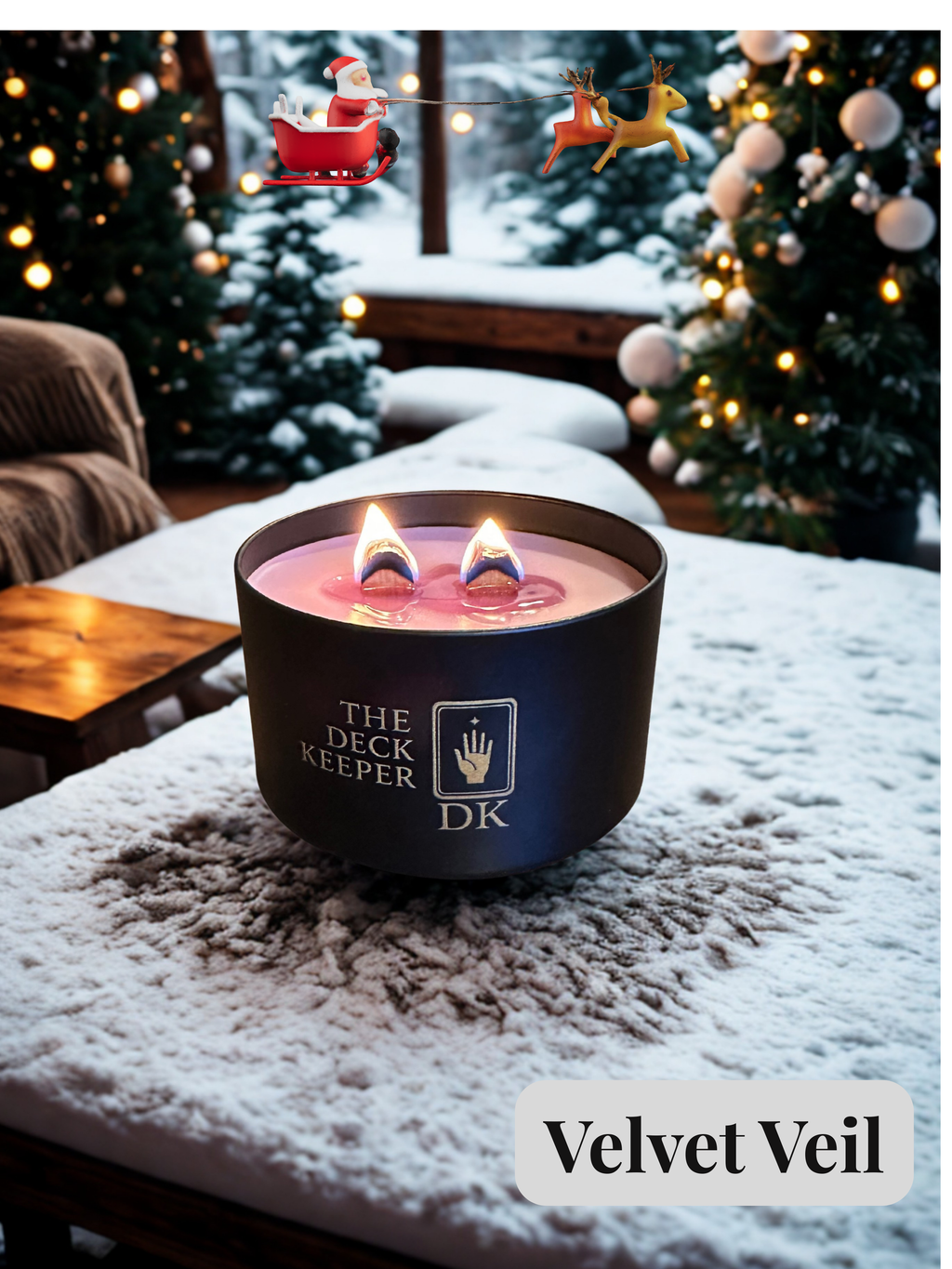 The Deck Keeper Velvet Veil Candle 4oz