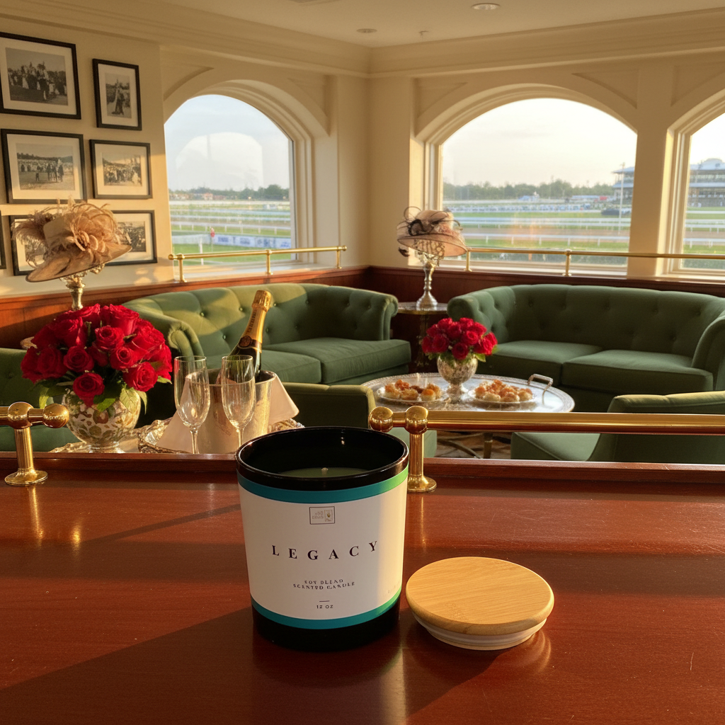 Legacy candle in Derby clubhouse