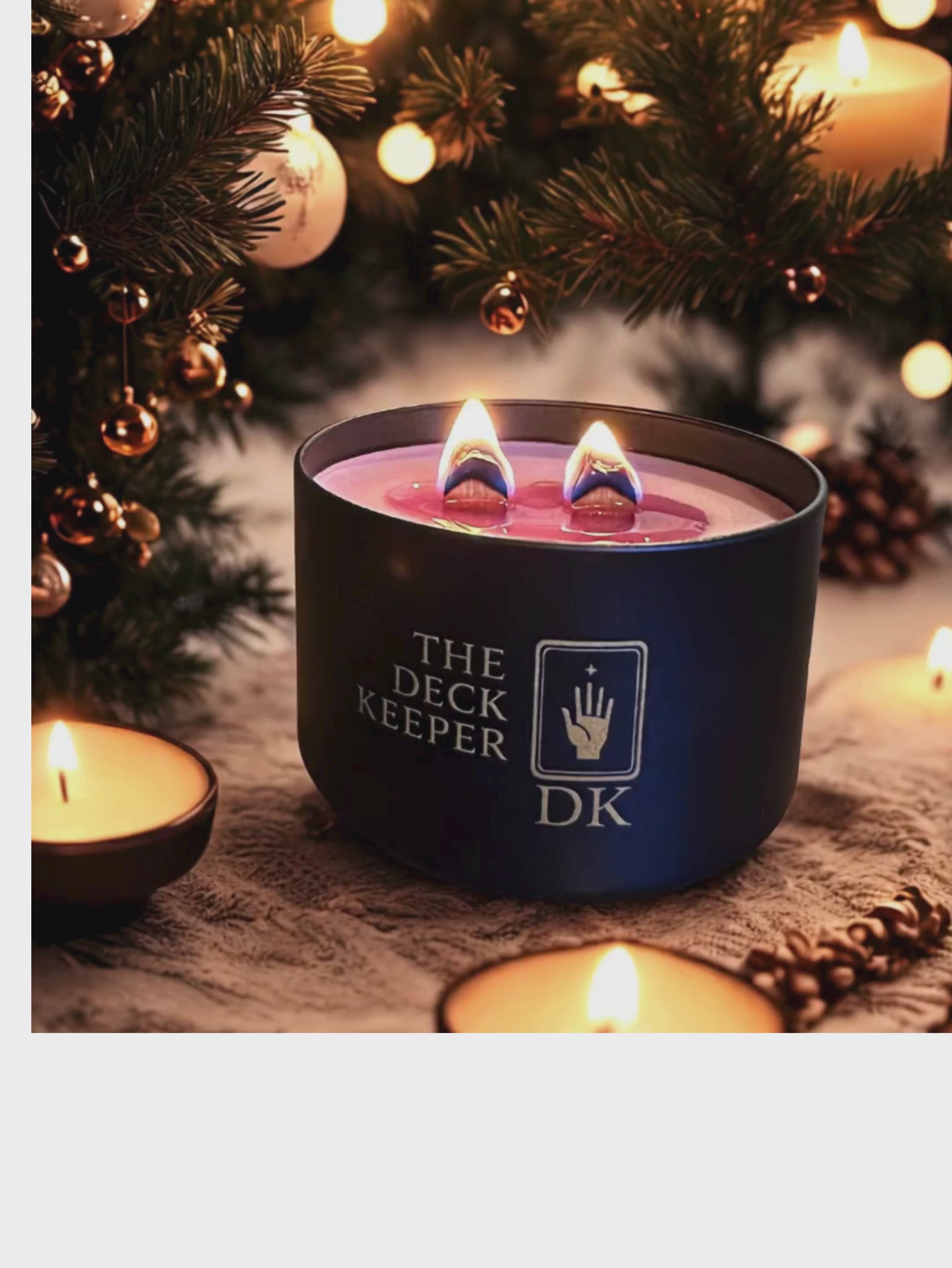 The Deck Keeper Velvet Veil Candle 8oz